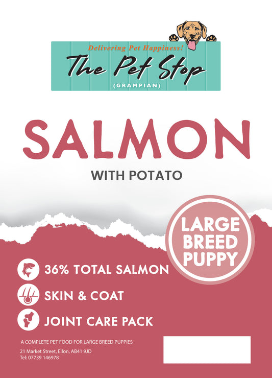 Puppy (Large Breed) Salmon with Potato