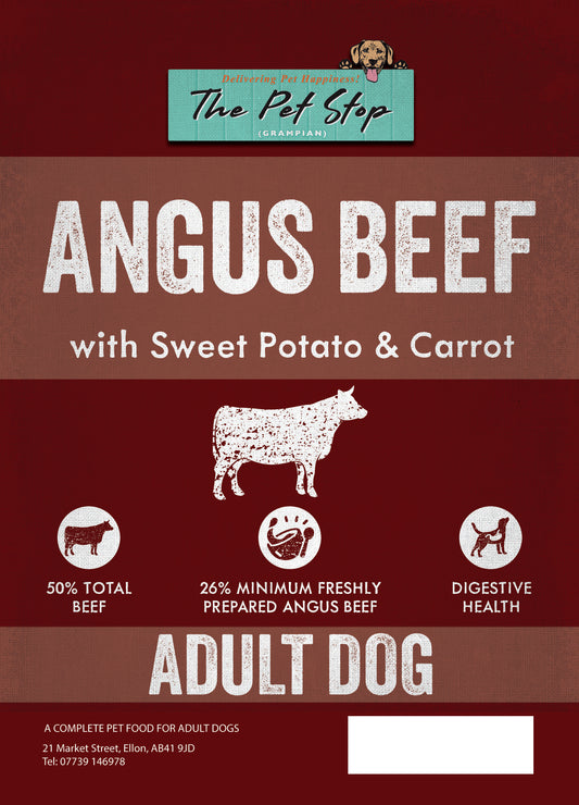 Adult Angus Beef, Sweet Potato & Carrot